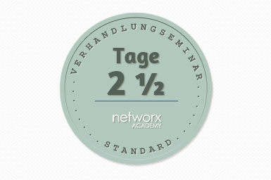 Standardseminar 2 ½ Tage Standard Seminar Verhandeln